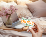 Prayer Changes Things Stickers | Gratitude sticker collection, made with clear, crisp lettering, perfect for journals, planners, laptops, notebooks, phone cases and creative projects, bringing subtle motivation to creative spaces. - Image 4