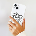 Faith Can Move Mountains - Matthew 17:20 Stickers | Gratitude sticker collection, crafted with attention to detail, ideal for planners, journals, notebooks, laptops, phone cases and scrapbooks, supporting personal reflection through simple visuals.