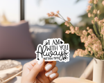 I Am With You Always Stickers | Motivational quote sticker set, crafted with attention to detail, suitable for notebooks, planners, journals, laptops, phone cases and scrapbooks, making a thoughtful small gift for loved ones. - Image 3