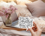 Love One Another As I Have Loved You Stickers | Kindness quote sticker set, designed with a clean matte look, perfect for journals, planners, laptops, notebooks, phone cases and creative projects, adding gentle encouragement to daily routines. - Image 3