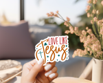 Love Like Jesus Stickers | Inspirational sticker collection, made with clear, crisp lettering, ideal for planners, journals, notebooks, laptops, phone cases and scrapbooks, making a thoughtful small gift for loved ones. - Image 2