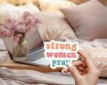 Strong Women Pray Stickers | Inspirational sticker pack, finished with smooth detailed printing, great for journals, planners, laptops, phone cases, notebooks and craft pages, adding gentle encouragement to daily routines. - Image 4
