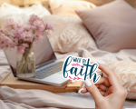 Walk By Faith Stickers | Inspirational quote sticker set, printed with a neat and refined appearance, great for journals, planners, laptops, phone cases, notebooks and craft pages, bringing subtle motivation to creative spaces. - Image 4