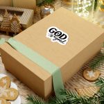 God Is Good Stickers | Faith quote sticker set, made with clear, crisp lettering, ideal for planners, journals, notebooks, laptops, phone cases and scrapbooks, supporting personal reflection through simple visuals. - Image 6