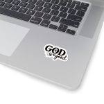 God Is Good Stickers | Faith quote sticker set, made with clear, crisp lettering, ideal for planners, journals, notebooks, laptops, phone cases and scrapbooks, supporting personal reflection through simple visuals. - Image 2