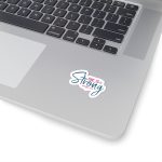 She Is Strong Stickers | Motivational sticker pack, printed with a neat and refined appearance, suitable for notebooks, planners, journals, laptops, phone cases and scrapbooks, making a thoughtful small gift for loved ones. - Image 2