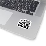 We Walk By Faith Not By Sight Stickers | Kindness sticker collection, finished with smooth detailed printing, suitable for notebooks, planners, journals, laptops, phone cases and scrapbooks, supporting personal reflection through simple visuals. - Image 2