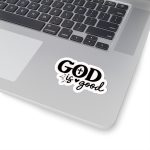 God Is Good Stickers | Faith quote sticker set, made with clear, crisp lettering, ideal for planners, journals, notebooks, laptops, phone cases and scrapbooks, supporting personal reflection through simple visuals. - Image 5