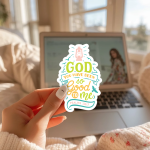 God You Have Been So Good To Me Psalms16:7 Stickers | Inspirational mini decal pack, crafted with attention to detail, suitable for notebooks, planners, journals, laptops, phone cases and scrapbooks, making a thoughtful small gift for loved ones.