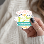 Thankful And Grateful For Everyday Stickers | Kindness sticker pack, designed with a clean matte look, great for journals, planners, laptops, phone cases, notebooks and craft pages, supporting personal reflection through simple visuals. - Image 2