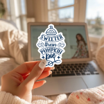 Sweeter Than Pumpkin Pie Stickers | Inspirational mini decal pack, printed with a neat and refined appearance, ideal for planners, journals, notebooks, laptops, phone cases and scrapbooks, offering quiet inspiration throughout the day. - Image 3