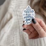 Sweeter Than Pumpkin Pie Stickers | Inspirational mini decal pack, printed with a neat and refined appearance, ideal for planners, journals, notebooks, laptops, phone cases and scrapbooks, offering quiet inspiration throughout the day.