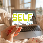 Self Love Respect Worth Stickers | Gratitude quote sticker set, printed with a neat and refined appearance, suitable for notebooks, planners, journals, laptops, phone cases and scrapbooks, making a thoughtful small gift for loved ones. - Image 2