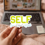 Self Love Respect Worth Stickers | Gratitude quote sticker set, printed with a neat and refined appearance, suitable for notebooks, planners, journals, laptops, phone cases and scrapbooks, making a thoughtful small gift for loved ones. - Image 3