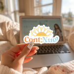 Continue Stickers | Kindness mini decal pack, printed with a neat and refined appearance, great for journals, planners, laptops, phone cases, notebooks and craft pages, supporting personal reflection through simple visuals. - Image 3