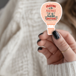 Gratitude Is The Healthiest Of All Human Emotions Stickers | Inspirational sticker pack, crafted with attention to detail, ideal for planners, journals, notebooks, laptops, phone cases and scrapbooks, making a thoughtful small gift for loved ones. - Image 3