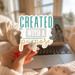 Created With A Purpose Stickers | Kindness sticker pack, made with clear, crisp lettering, suitable for notebooks, planners, journals, laptops, phone cases and scrapbooks, bringing subtle motivation to creative spaces.