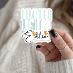 Limited Edition Stickers | Faith sticker pack, finished with smooth detailed printing, great for journals, planners, laptops, phone cases, notebooks and craft pages, making a thoughtful small gift for loved ones.