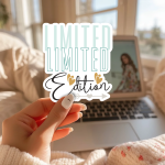 Limited Edition Stickers | Faith sticker pack, finished with smooth detailed printing, great for journals, planners, laptops, phone cases, notebooks and craft pages, making a thoughtful small gift for loved ones. - Image 2