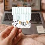 Limited Edition Stickers | Faith sticker pack, finished with smooth detailed printing, great for journals, planners, laptops, phone cases, notebooks and craft pages, making a thoughtful small gift for loved ones. - Image 3