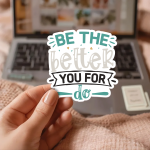 Be The Better You Stickers | Kindness sticker pack, crafted with attention to detail, suitable for notebooks, planners, journals, laptops, phone cases and scrapbooks, bringing subtle motivation to creative spaces. - Image 2