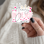 Heavy On The Self Love Stickers | Motivational mini decal pack, designed with a clean matte look, ideal for planners, journals, notebooks, laptops, phone cases and scrapbooks, adding gentle encouragement to daily routines. - Image 3