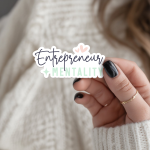 Entrepreneur Mentality Stickers | Gratitude quote sticker set, finished with smooth detailed printing, suitable for notebooks, planners, journals, laptops, phone cases and scrapbooks, offering quiet inspiration throughout the day. - Image 3