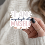 I Am Unapologetically Myself Stickers | Kindness mini decal pack, designed with a clean matte look, suitable for notebooks, planners, journals, laptops, phone cases and scrapbooks, offering quiet inspiration throughout the day. - Image 3