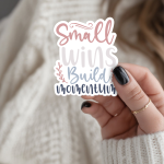 Small Wins Build Momentum Stickers | Inspirational sticker collection, finished with smooth detailed printing, ideal for planners, journals, notebooks, laptops, phone cases and scrapbooks, adding gentle encouragement to daily routines. - Image 3
