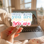 You Are Stickers | Faith sticker collection, crafted with attention to detail, great for journals, planners, laptops, phone cases, notebooks and craft pages, offering quiet inspiration throughout the day. - Image 2