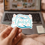 Love Yourself Stickers | Gratitude sticker collection, designed with a clean matte look, suitable for notebooks, planners, journals, laptops, phone cases and scrapbooks, making a thoughtful small gift for loved ones. - Image 2