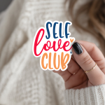 Self Love Club Stickers | Faith sticker collection, printed with a neat and refined appearance, great for journals, planners, laptops, phone cases, notebooks and craft pages, making a thoughtful small gift for loved ones. - Image 3