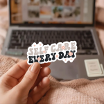 Self Care Every Day Stickers | Faith sticker set, crafted with attention to detail, ideal for planners, journals, notebooks, laptops, phone cases and scrapbooks, adding gentle encouragement to daily routines. - Image 3