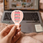 Bless The Food Before Us The Family Beside Us And The Love Between Us Amen Stickers | Faith mini decal pack, designed with a clean matte look, ideal for planners, journals, notebooks, laptops, phone cases and scrapbooks, offering quiet inspiration throughout the day. - Image 3