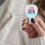 Find Gratitude In All The Moments Stickers | Gratitude quote sticker set, printed with a neat and refined appearance, great for journals, planners, laptops, phone cases, notebooks and craft pages, bringing subtle motivation to creative spaces.