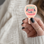 Interrupt Anxiety With Gratitude Stickers | Kindness sticker collection, crafted with attention to detail, suitable for notebooks, planners, journals, laptops, phone cases and scrapbooks, offering quiet inspiration throughout the day.