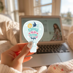 The Struggle Ends When Gratitude Begins Stickers | Faith sticker set, printed with a neat and refined appearance, suitable for notebooks, planners, journals, laptops, phone cases and scrapbooks, bringing subtle motivation to creative spaces. - Image 2
