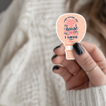 And Thank You For A House Full Of People I Love Amen Stickers | Gratitude sticker set, made with clear, crisp lettering, perfect for journals, planners, laptops, notebooks, phone cases and creative projects, offering quiet inspiration throughout the day.