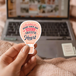 Start Each Day With A Grateful Heart Stickers | Faith sticker pack, made with clear, crisp lettering, ideal for planners, journals, notebooks, laptops, phone cases and scrapbooks, adding gentle encouragement to daily routines. - Image 2