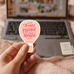 Thankful Grateful And Truly Blessed Stickers | Gratitude sticker pack, finished with smooth detailed printing, ideal for planners, journals, notebooks, laptops, phone cases and scrapbooks, adding gentle encouragement to daily routines. - Image 2