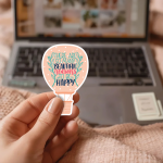 There Are So Many Beautiful Reasons To Be Happy Stickers | Kindness sticker set, finished with smooth detailed printing, suitable for notebooks, planners, journals, laptops, phone cases and scrapbooks, bringing subtle motivation to creative spaces. - Image 2