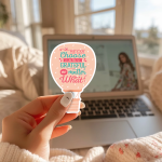 We Can Choose To Be Grateful No Matter What Stickers | Faith sticker collection, designed with a clean matte look, ideal for planners, journals, notebooks, laptops, phone cases and scrapbooks, bringing subtle motivation to creative spaces. - Image 2