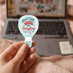 Gratitude Changes Everything Stickers | Gratitude sticker pack, crafted with attention to detail, ideal for planners, journals, notebooks, laptops, phone cases and scrapbooks, supporting personal reflection through simple visuals. - Image 3
