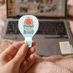 Grateful Thankful Blessed Stickers | Gratitude sticker pack, made with clear, crisp lettering, ideal for planners, journals, notebooks, laptops, phone cases and scrapbooks, offering quiet inspiration throughout the day. - Image 3