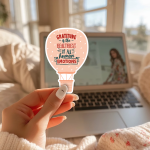 Gratitude Is The Healthiest Of All Human Emotions Stickers | Motivational sticker collection, printed with a neat and refined appearance, great for journals, planners, laptops, phone cases, notebooks and craft pages, offering quiet inspiration throughout the day. - Image 3