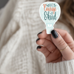 Have Courage & Be Kind Stickers | Inspirational sticker collection, crafted with attention to detail, ideal for planners, journals, notebooks, laptops, phone cases and scrapbooks, offering quiet inspiration throughout the day.