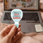 Inhale Love Exhale Gratitude Stickers | Inspirational mini decal pack, printed with a neat and refined appearance, ideal for planners, journals, notebooks, laptops, phone cases and scrapbooks, offering quiet inspiration throughout the day. - Image 2