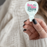 Live With Love Grace And Gratitude Stickers | Motivational sticker set, made with clear, crisp lettering, ideal for planners, journals, notebooks, laptops, phone cases and scrapbooks, supporting personal reflection through simple visuals.