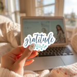 Gratitude Stickers | Kindness sticker pack, made with clear, crisp lettering, suitable for notebooks, planners, journals, laptops, phone cases and scrapbooks, offering quiet inspiration throughout the day. - Image 2