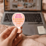 Every Breath Is A Reason To Thank Life Stickers | Gratitude sticker set, designed with a clean matte look, great for journals, planners, laptops, phone cases, notebooks and craft pages, adding gentle encouragement to daily routines.